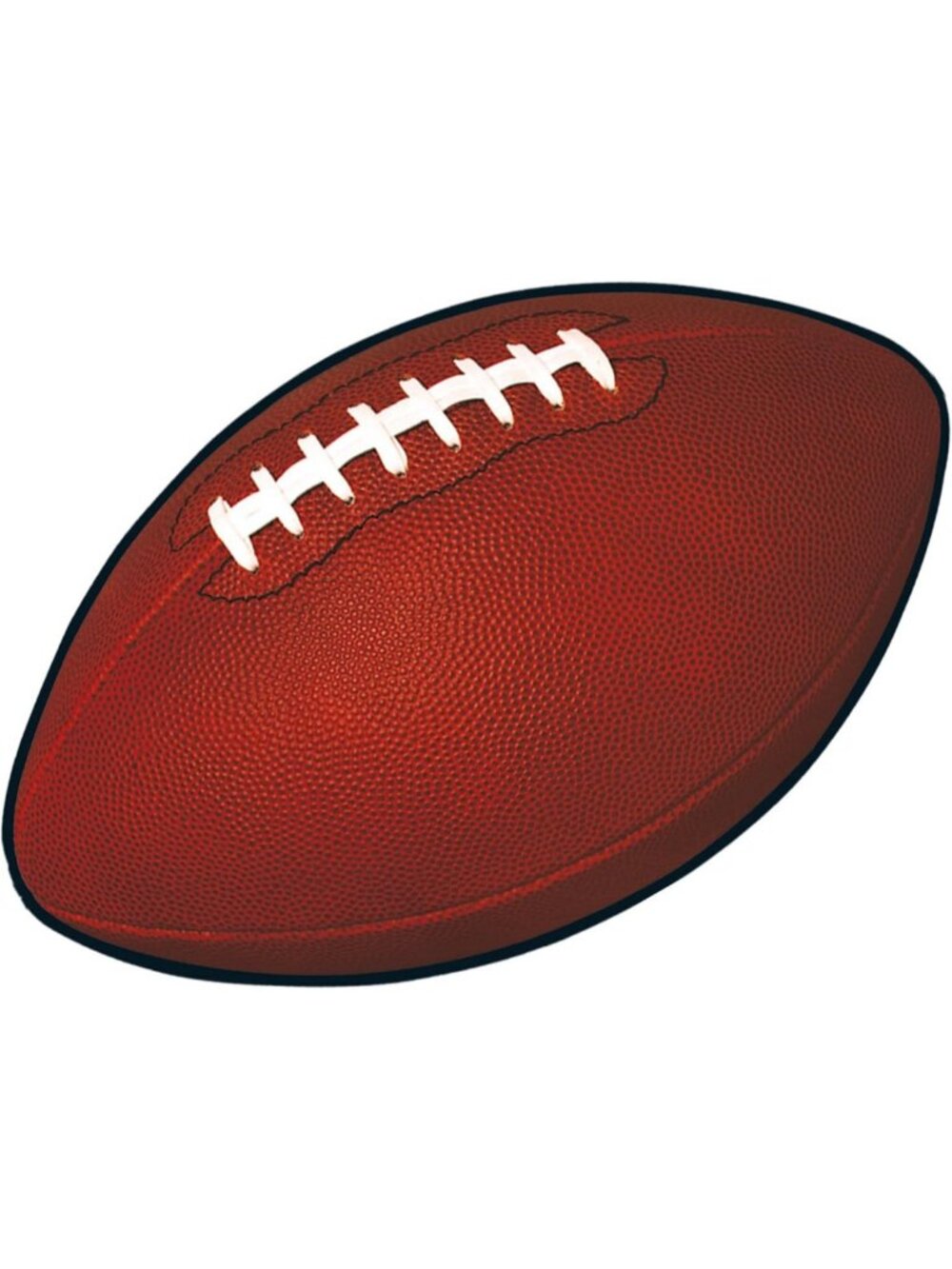 Football Party Decorations - 24 Piece Cut Outs for Game Day, 11"x18", Sports